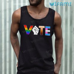 LGBT Shirt Vote Lesbian Transgender Fist Symbol LGBT Tank Top