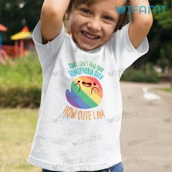 LGBT Shirt Your Homophobia Over How Cute I Am LGBT Kid Shirt