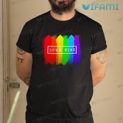 LGBT T Shirt Love Wins Rainbow LGBT Gift