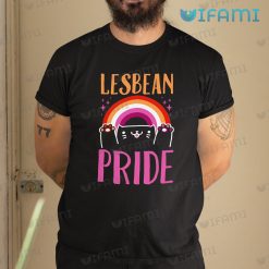 Lesbian Shirt Cute Cat Lesbean Pride Flag Lesbian Gift