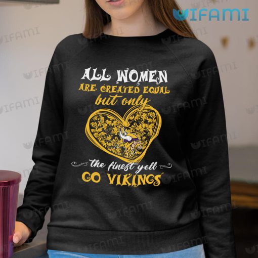 Minnesota Vikings Shirt All Woman Go Vikings Gift