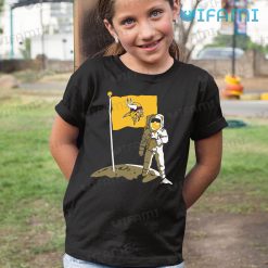 Minnesota Vikings Shirt Astronaut Flag Vikings Kid Shirt