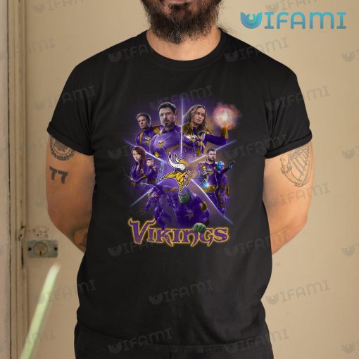 Minnesota Vikings Shirt Avengers Marvel Vikings Gift