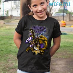 Minnesota Vikings Shirt Avengers Marvel Vikings Kid Shirt 1