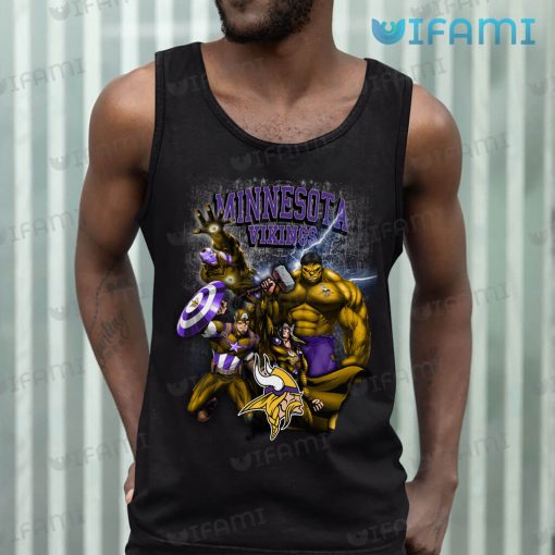 Minnesota Vikings Shirt Avengers Marvel Vikings Gift