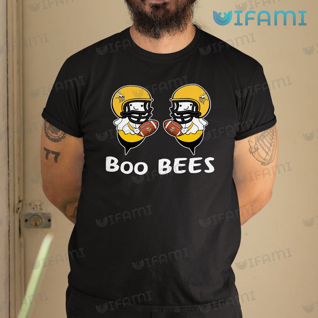 Spread Cheer with Our Minnesota Vikings Boo Bees Shirt