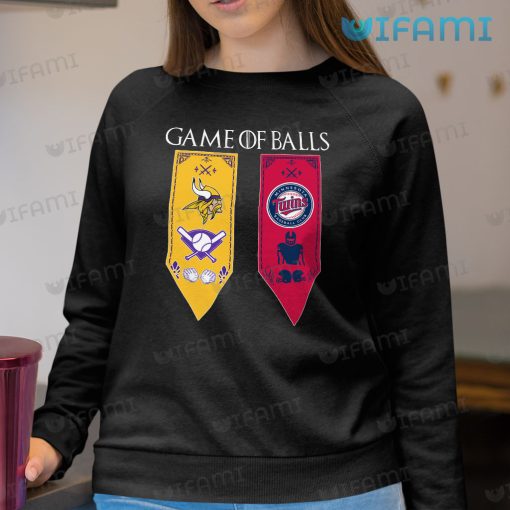 Minnesota Vikings Shirt Game Of Balls Twins Vikings Gift