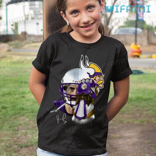 Minnesota Vikings Shirt Iron Man Signature Gauntlet Vikings Gift