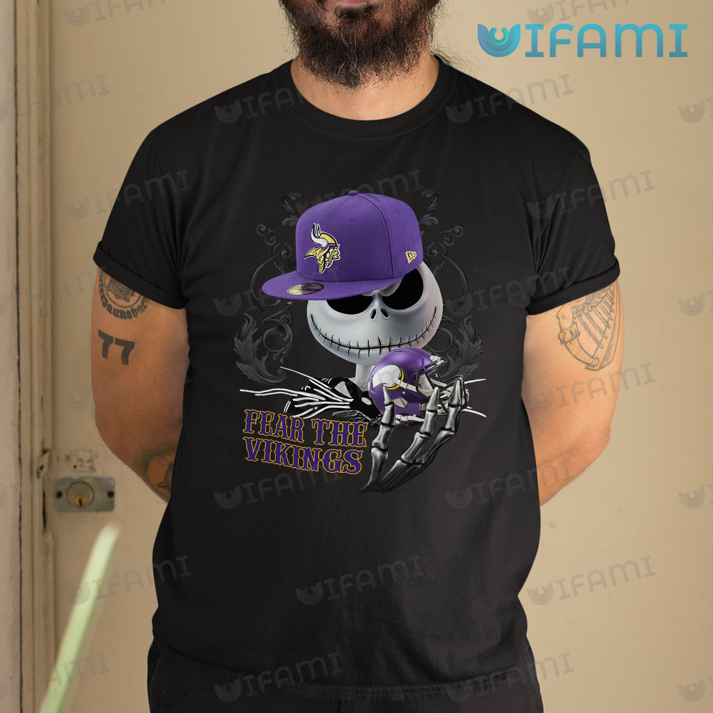 Fearlessly Show Your Vikings Pride with Jack Skellington