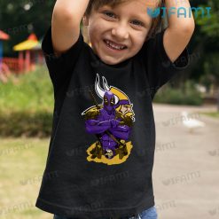 Minnesota Vikings Shirt Purple Deadpool Vikings Kid Shirt