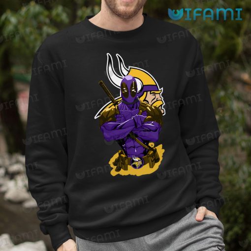 Minnesota Vikings Shirt Purple Deadpool Vikings Gift