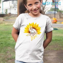 Minnesota Vikings Shirt Sunflower Logo Vikings Kid Shirt