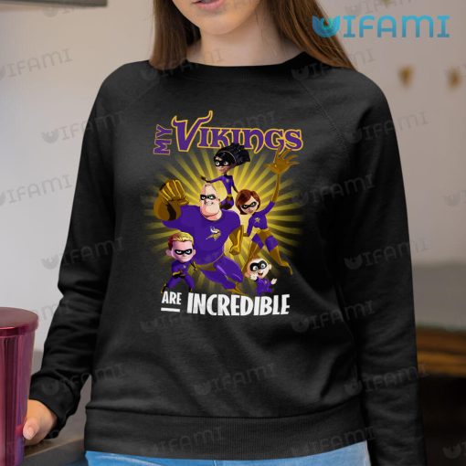 Minnesota Vikings Shirt The Incredibles Characters My Vikings Gift