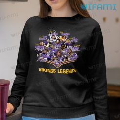 Minnesota Vikings Shirt Vikings Legends Team Signature Vikings Sweashirt