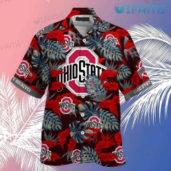 OSU Hawaiian Shirt Stress Blessed Obsessed Ohio State Buckeyes Present