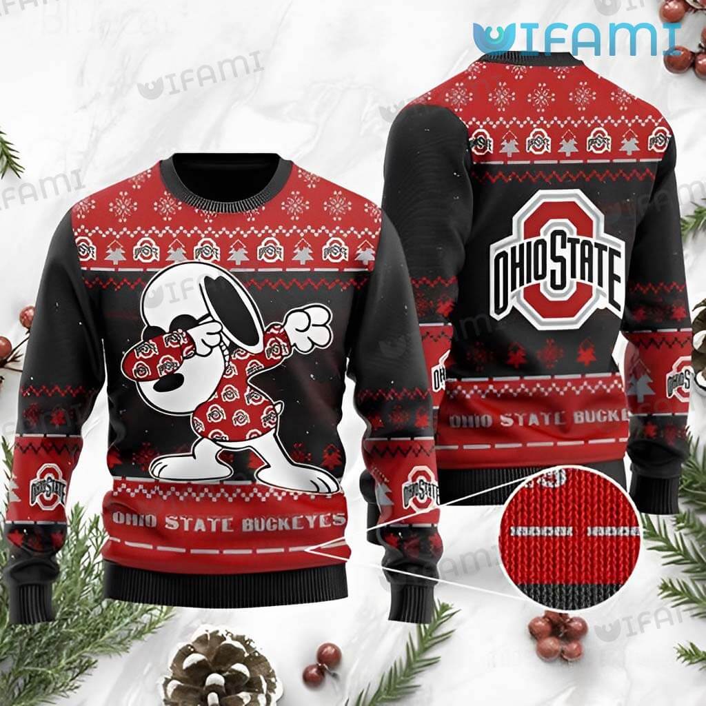 Unleash Your Inner Ugly with Ohio State Dabbing Sweater