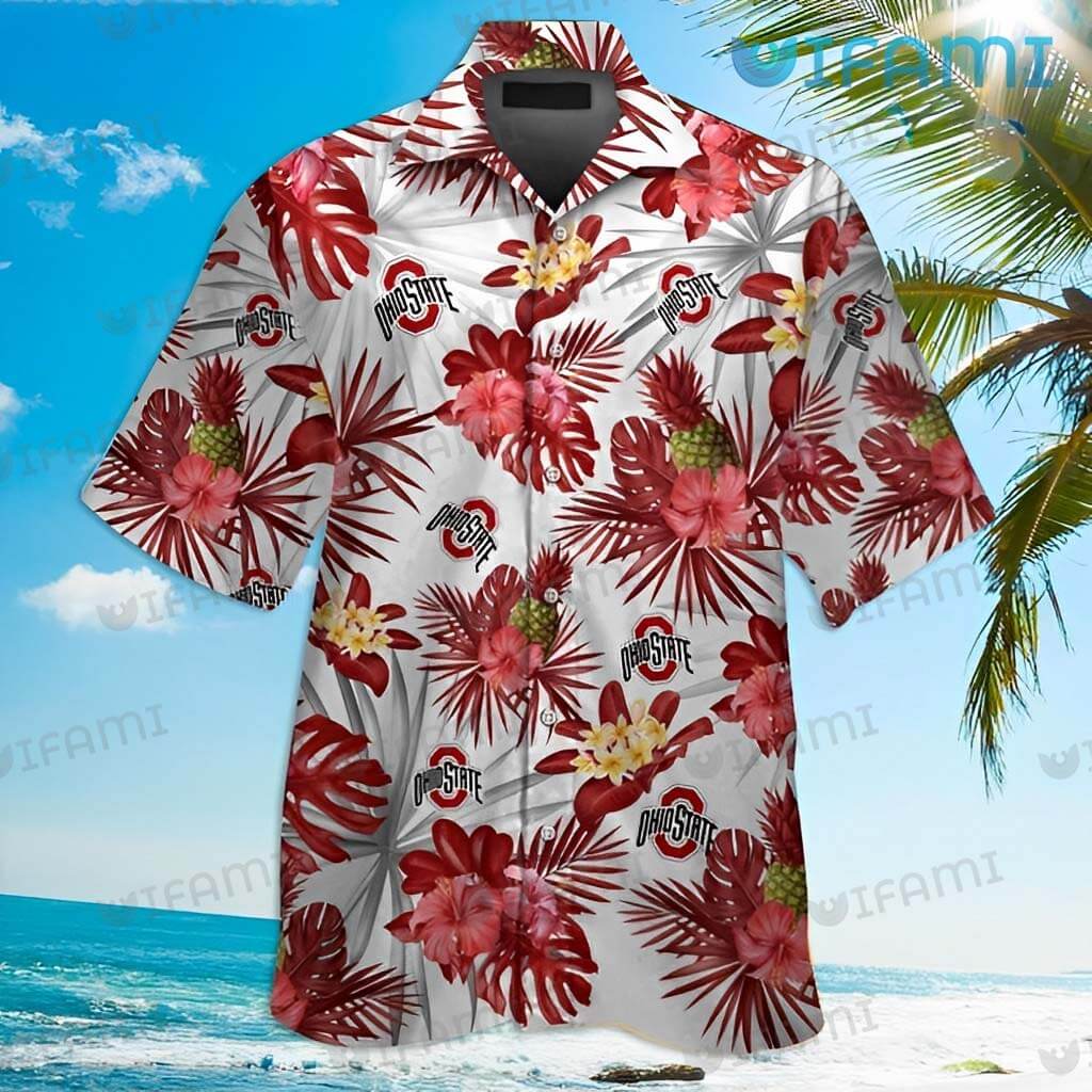 Island-Inspired Apparel: Ohio State Hawaiian Shirt and Beach Short