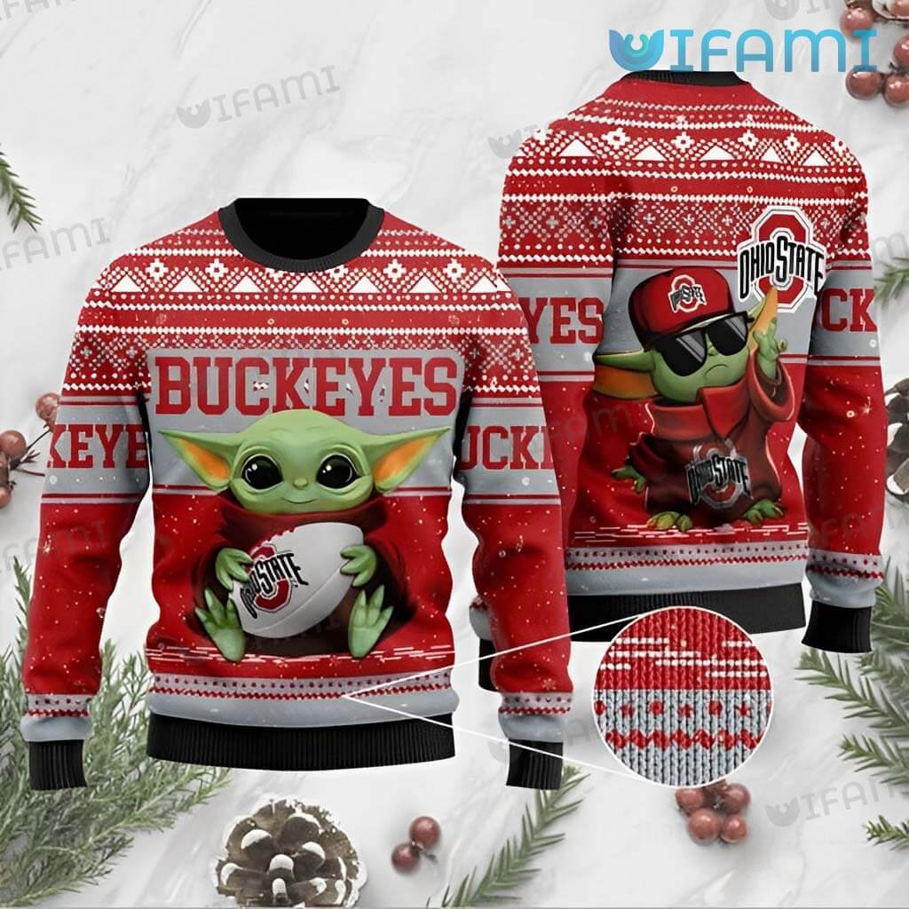 Get into the Holiday Spirit with an Ohio State Ugly Sweater