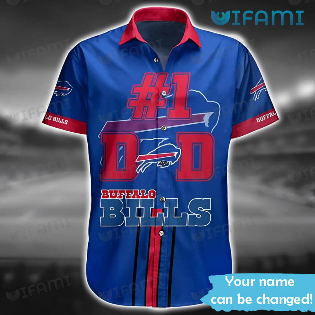 Buffalo Bills Custom Number And Name Baseball Jersey Shirt Gift