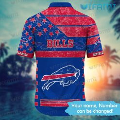 Personalized Buffalo Bills Hawaiian Shirt Star Buffalo Bills Present Back