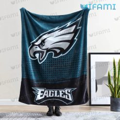 Philadelphia Eagles Blanket Dot Pattern Eagles Gift For Fans