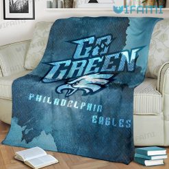 Philadelphia Eagles Blanket Go Green Logo Eagles Present