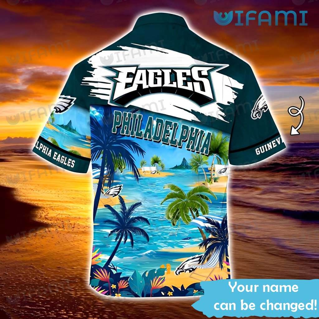 Beach Shirt Philadelphia Eagles Football Hawaiian Shirt Summer