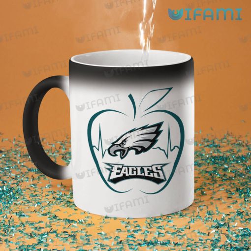 Philadelphia Eagles Mug Apple Heartbeat Eagles Gift