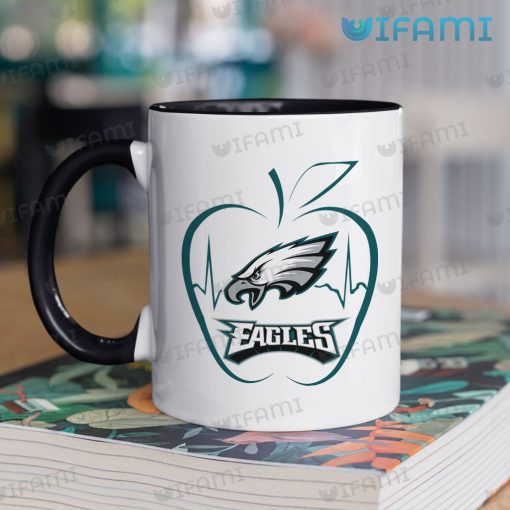 Philadelphia Eagles Mug Apple Heartbeat Eagles Gift