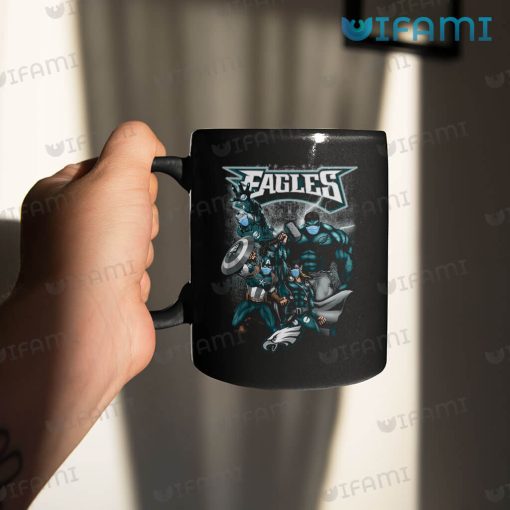 Philadelphia Eagles Mug Avengers Fight Corona Eagles Gift