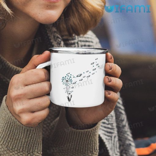 Philadelphia Eagles Mug Dandelion Flower Logo Pattern Eagles Gift