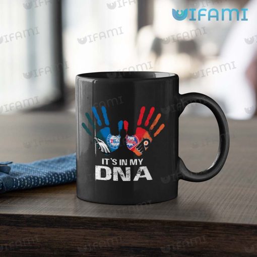 Philadelphia Eagles Mug It’s In My DNA Phillies Flyers 76ers Eagles Gift