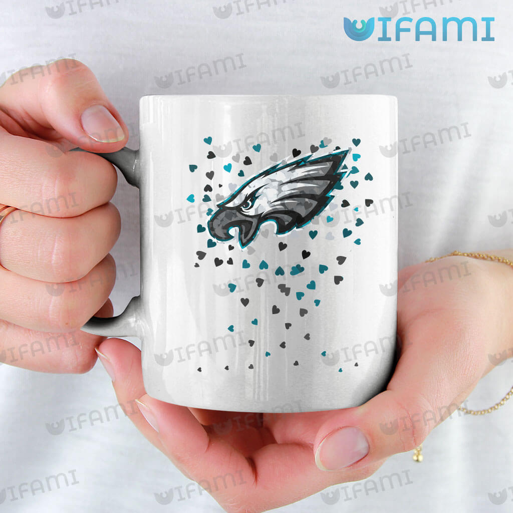 Philadelphia Eagles Heart T-Shirt For Women - Personalized Gifts: Family,  Sports, Occasions, Trending