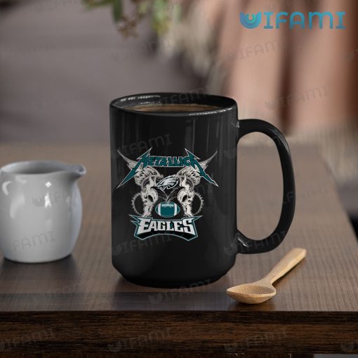 Philadelphia Eagles Mug Metalica Cattle Skull Eagles Gift