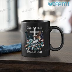 Philadelphia Eagles Mug One Nation Under God American Flag Eagles Mug 11oz