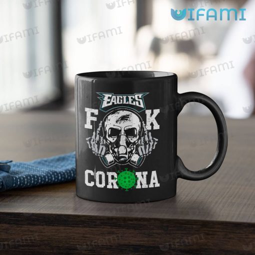 Philadelphia Eagles Mug Skull Fuck Corona Eagles Gift