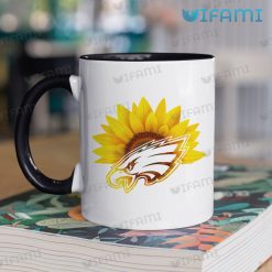Philadelphia Eagles Mug Sunflower Logo Eagles Two Tone Coffee Mug