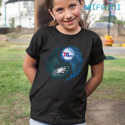 Philadelphia Eagles Shirt 76ers Yin Yang Eagles Kid Shirt