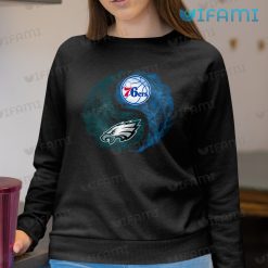 Philadelphia Eagles Shirt 76ers Yin Yang Eagles Sweashirt