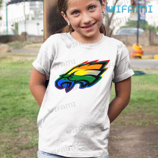 Philadelphia Eagles Shirt Colorful Logo Eagles Gift