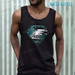 Philadelphia Eagles Shirt Diamond Graphic USA Flag Eagles Tank Top