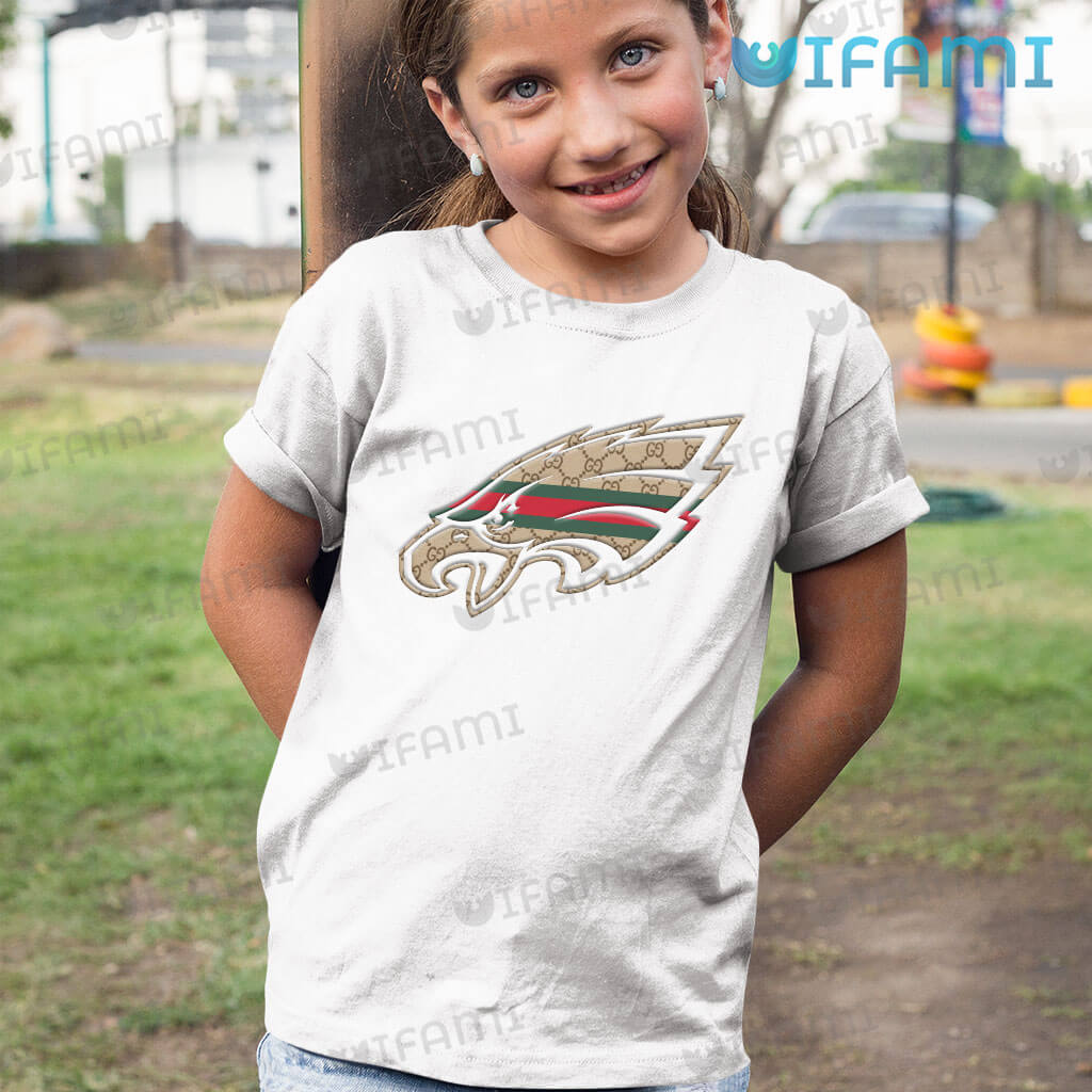 Philadelphia Eagles Shirt Gucci Logo Design Eagles Gift - Personalized  Gifts: Family, Sports, Occasions, Trending