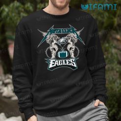 Philadelphia Eagles Shirt Metalica Cattle Skull Eagles Sweashirt