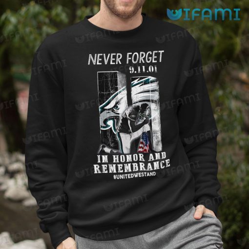 Philadelphia Eagles Shirt Never Forgot 9.11.01 Eagles Gift