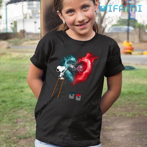 Philadelphia Eagles Shirt Snoopy Paint Heart Phillies Eagles Gift