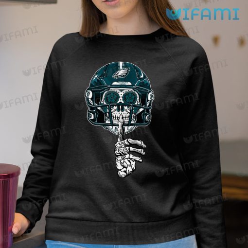 Philadelphia Eagles Shirt Sugar Skull Shut The Fuck Up Eagles Gift