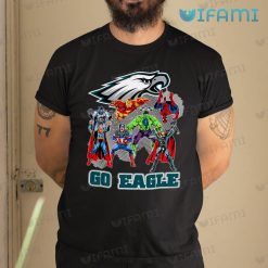 Philadelphia Eagles Shirt Superheros Go Eagles Gift