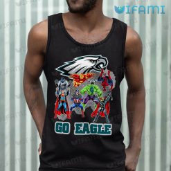 Philadelphia Eagles Shirt Superheros Go Eagles Tank Top