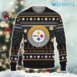 Pittsburgh Steelers Christmas Sweater Logo Steelers Gift