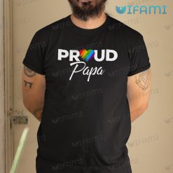Pride Month Shirt Proud Papa Pride Month Gift